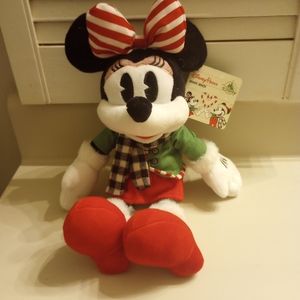 Disney Parks Minnie Yuletide Farmhouse plush NWT